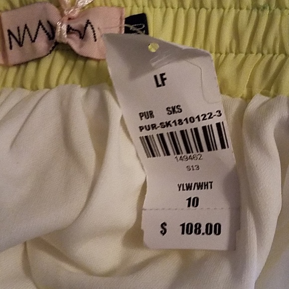 NWTS VVNVVN  LINED SKIRT SIZE 10 - Picture 4 of 6